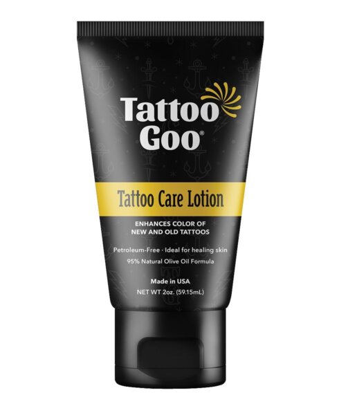 Tattoo Goo Lotion Single 2oz with Healix Gold and Panthenol