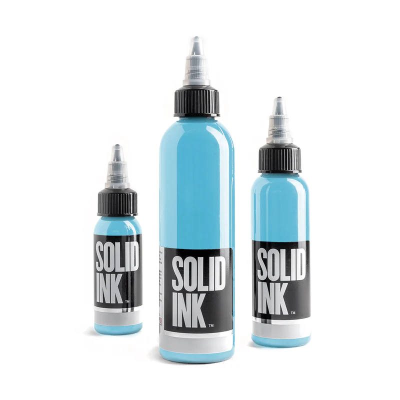 Solid Ink Pastel Blue