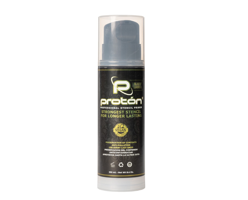 Stencil Proton Black Label 250ml Airless System